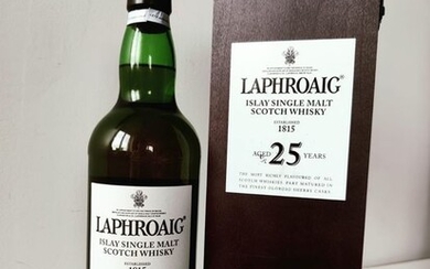 Laphroaig 25 years old - Original bottling - 70cl