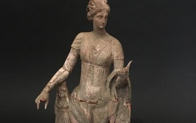 Large votive statuette Greek