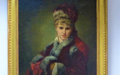 Léon COMMERE, Femme au chien