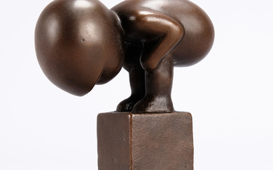Lisa Larson 1931-2024 Bronsskulptur "Myran" 1900-tal