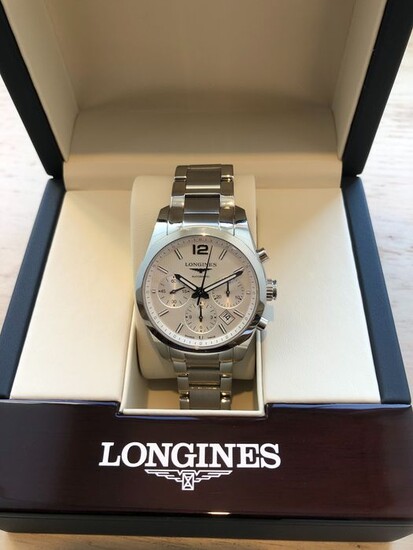 Longines - Conquest Classic Chronograph - L2.786.4.76.6 - Men - 2011-present