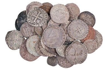 Lot d’environ 48 monnaies royales françaises... - Lot 67 - Maison R&C, Commissaires-Priseurs Associés