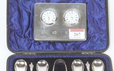 Lot details A Victorian cased set of six silver apostle...