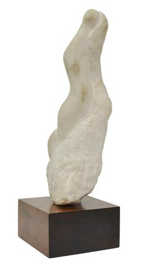 MODERN ABSTRACT CARVED MARBLE SCULPTURE