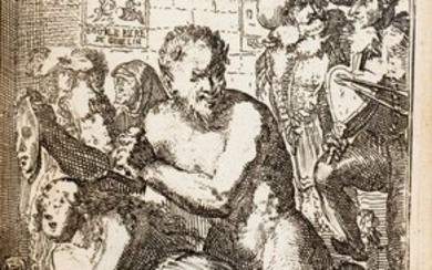 MOLIERE. Œuvres.1675 et Œuvres posthumes, 1684. Ens. de 6 vol, maroquin rouge de Trautz et de Cuzin.