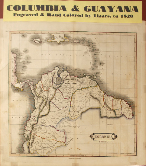 Map of Columbia & Guayana #59639