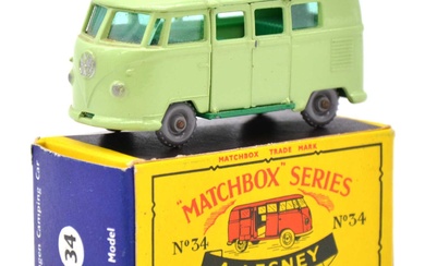 Matchbox Series die-cast model ref 34 Volkswagen Camping Car