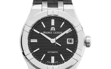 Maurice Lacroix AIKON AI6007-SS001-330-1 - Aikon Automatic Black Dial Men's Watch