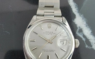 Mens Rolex Oyster Perpetual Date 1501 35mm Automatic