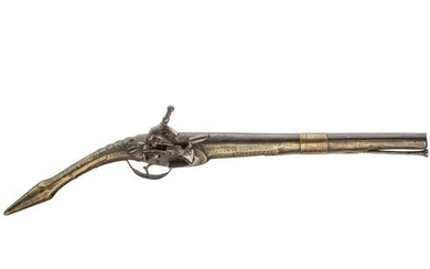 Miquelet-Pistole, Albanien, um 1800