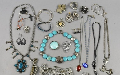 Misc Vintage Costume Jewelry Assortment-Signed Pieces
