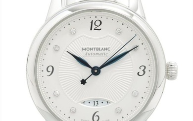 Montblanc 7312 Date Automatic Stainless Steel Silver Dial Unisex Watch