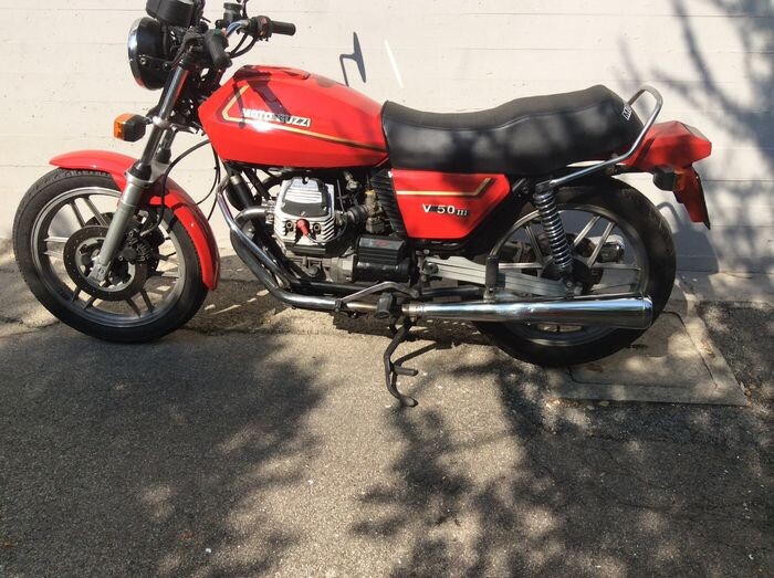 Moto Guzzi - V50 III - 500 cc - 1981