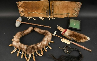 NATIVE AMERICAN STYLE OBJECTS
