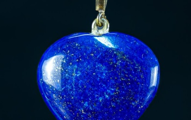 Natural Royal Blue Lapis Lazuli Pendant - 63,7ct- 12.74 g