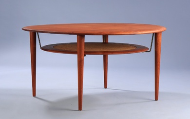 Peter Hvidt & Orla Mølgaard-Nielsen. Teak coffee table, model FD515