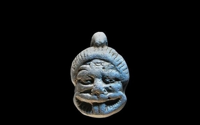 Phoenician Grotesque Mask Pendant