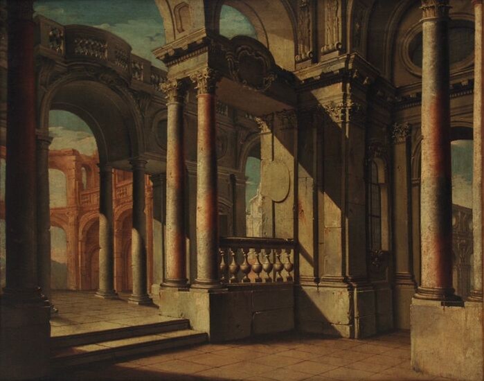 Pietro Paltronieri il Mirandolese (1673-1741), (Attr.) - Architetture