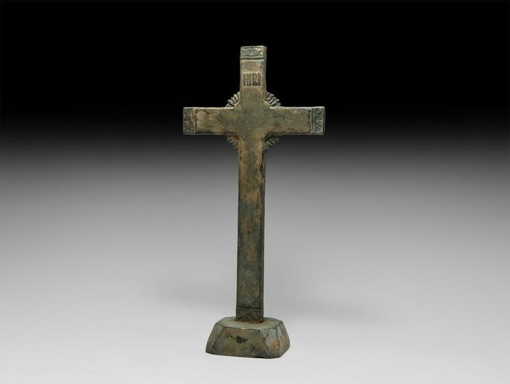 Post Medieval Altar Cross with INRI