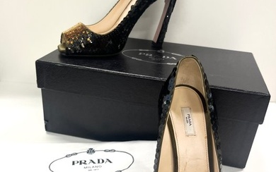 Prada - High heels shoes - Size: Shoes / EU 39