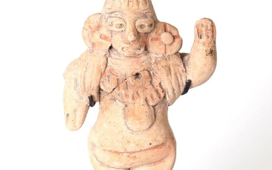 Pre-Columbian Michoacan Standing Pregnant Woman