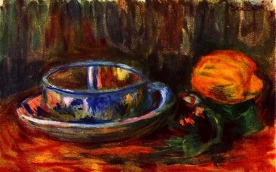 RENOIR **STILL LIFE WITH CUP** CANVAS