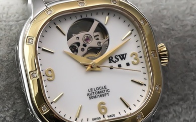 RSW - NEW MODEL - Le Locle - Open heart Automatic Swiss Watch - RSWLA122-SGL-D-1 - No Reserve Price - Women - 2011-present