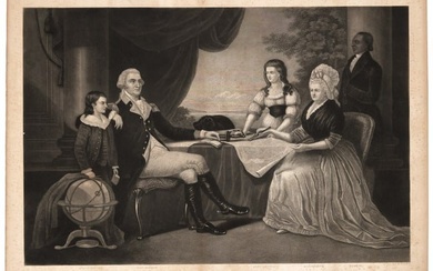 Rare engraved portraits of George Washington