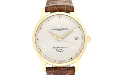 Reference 47021 Chronometre Royal A yellow gold automatic wristwatch with date, Circa 2005