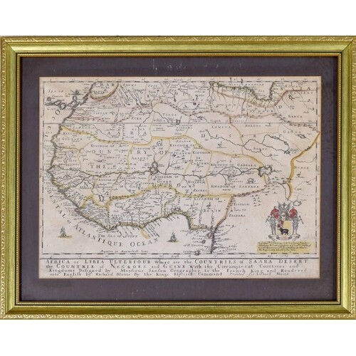 Richard Blome (17th/18th century) - 'Africa or Libia Ulterio...