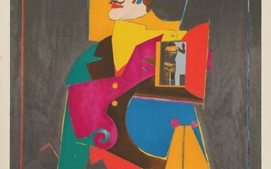 Richard Lindner, The Heart, Lithograph