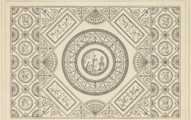 Richardson, George A book of ceilings, composed in the style of the antique grotesque ......