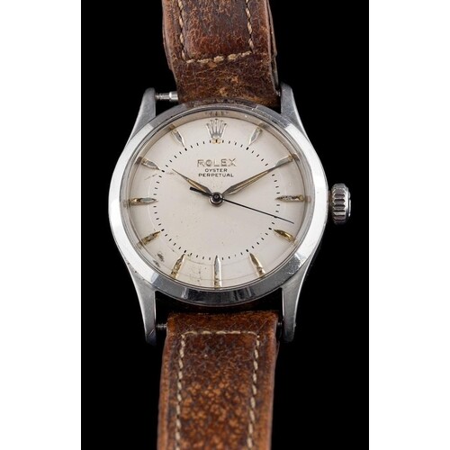 Rolex, Oyster Perpetual, a stainless steel gentlemen's wrist...