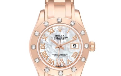 Rolex Pearlmaster Mother of Pearl