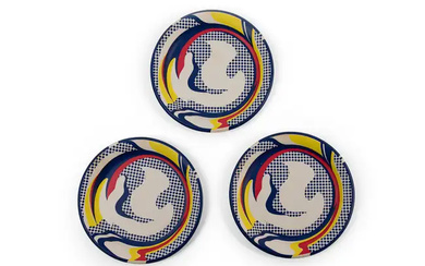 Roy Lichtenstein (1923-1997) Paper Plates, from the limited edition of an unknown...
