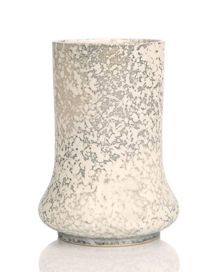 Ruskin Pottery, a cylindrical vase Impressed 1927, Ruskin England Having...