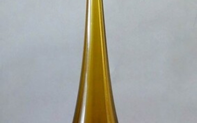 SALVIATI Pink-amber submerged glass vase Glass, h 35 cm, Ø...