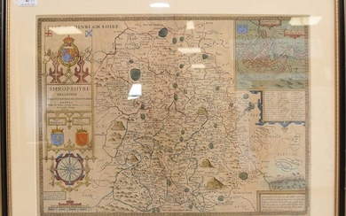 SPEED, John, Map of Shropshire