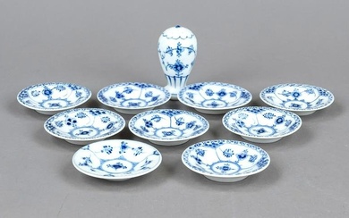 Set of 10, Nine bowls Royal Cope