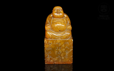 Shoushan stone "Buddha" seal, 20th century