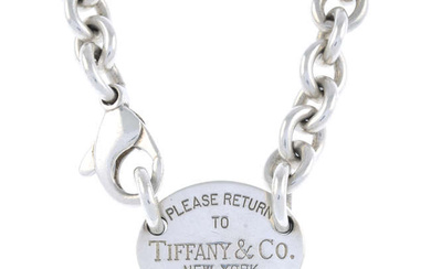 Silver 'Return to Tiffany' necklace , Tiffany & Co.