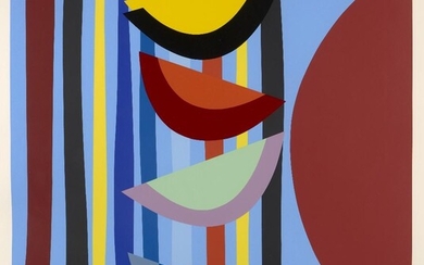 Sir Terry Frost RA, British 1915-2003, Abstract composition; screenprint in colours on wove, signed and numbered 45/85 in pencil, image: 71 x 70 cm, (framed) (ARR)