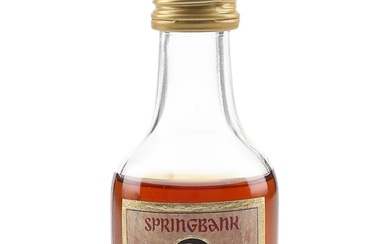 Springbank 30 Year Old Bottled 1990s 5cl