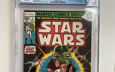 Star Wars #1 - Part 1 Of "Star Wars: A New Hope" Movie Adaption - CGC Graded 9.6 - Extremely High Grade!! - White Pages!! - Softcover - Reprint - (1977)