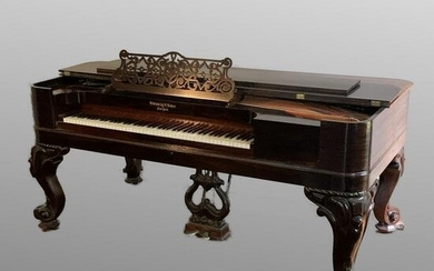 Steinway & Sons Rosewood Square Grand Piano, 1871