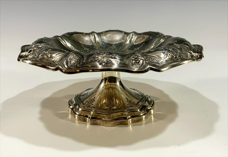 Sterling Compote by Durgin, Retailed by Grogan Co.