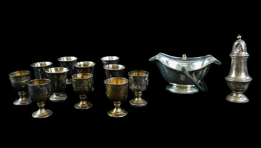 Sterling Silver Hollowware incl. Cordials