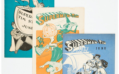 Superman-Tim Group of 3 (DC, 1942-48). Includes issues from...