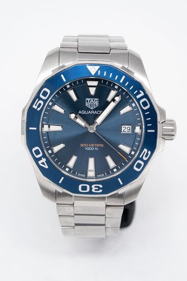 TAG Heuer - Aquaracer Blue - WAY111C.BA0928 "NO RESERVE PRICE" - Men - 2011-present