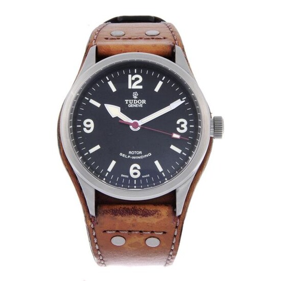 TUDOR - a gentleman's Heritage Ranger wrist watch....